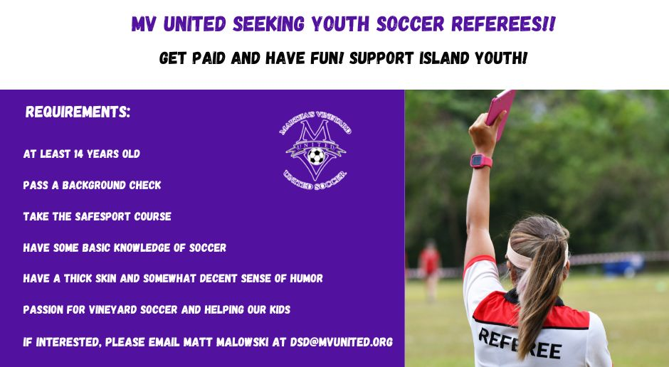 Become a Soccer Referee!